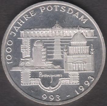 10 DM Münze Gedenkmünze 1993 „1000 Jahre Potsdam“