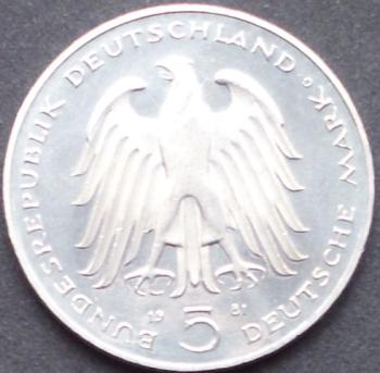 5 DM Münze Gedenkmünze 1981 "150. Todestags von Heinrich Friedrich Carl Reichsfreiherr vom und zum Stein"