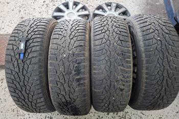 Preview: Winterrädersatz VW T5 Multivan 215/65 R 16 Gebraucht / wenig gelaufen