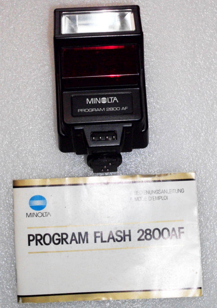 Minolta 2800AF Aufsteckblitz