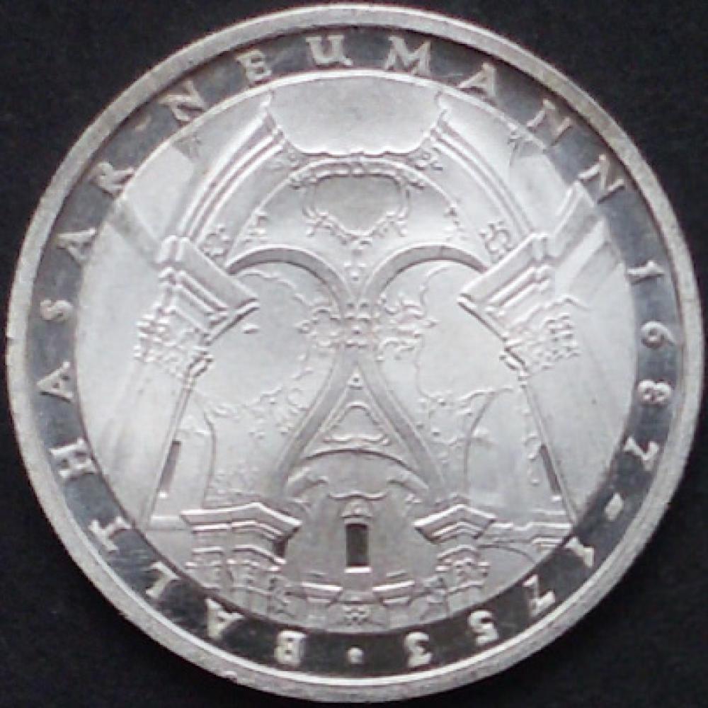 5 DM Münze Gedenkmünze 1978 zu Ehren des Architekten Balthasar Neumann