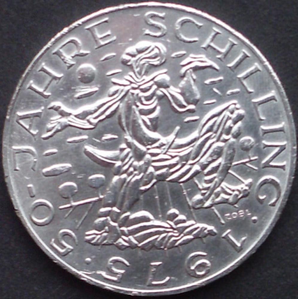 100 Schilling Münze 1975 Österreich Silber-Gedenkmünze "zweiten Republik aus den Jahren 1974 bis 1979"