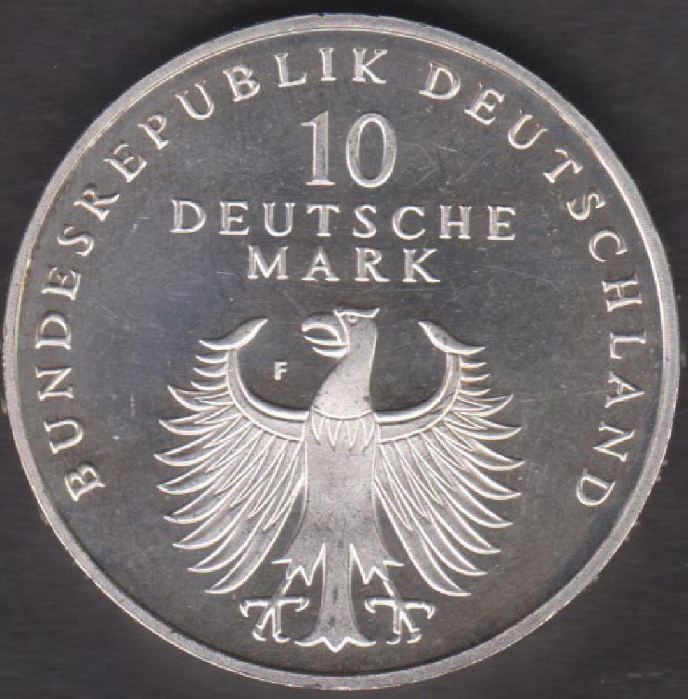 10 DM Münze Gedenkmünze 1988 "50 Jahre Deutsche Mark“