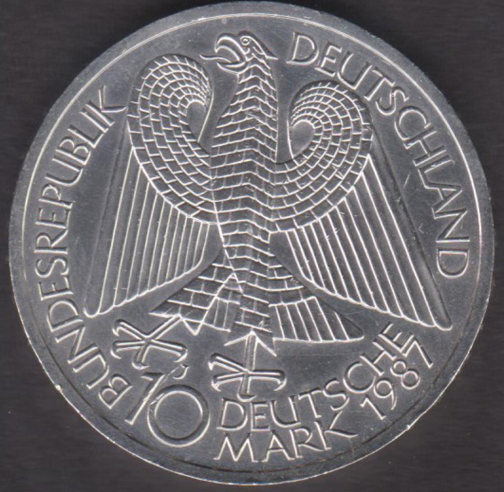 10 DM Münze Gedenkmünze 1987 „750 Jahre Berlin“
