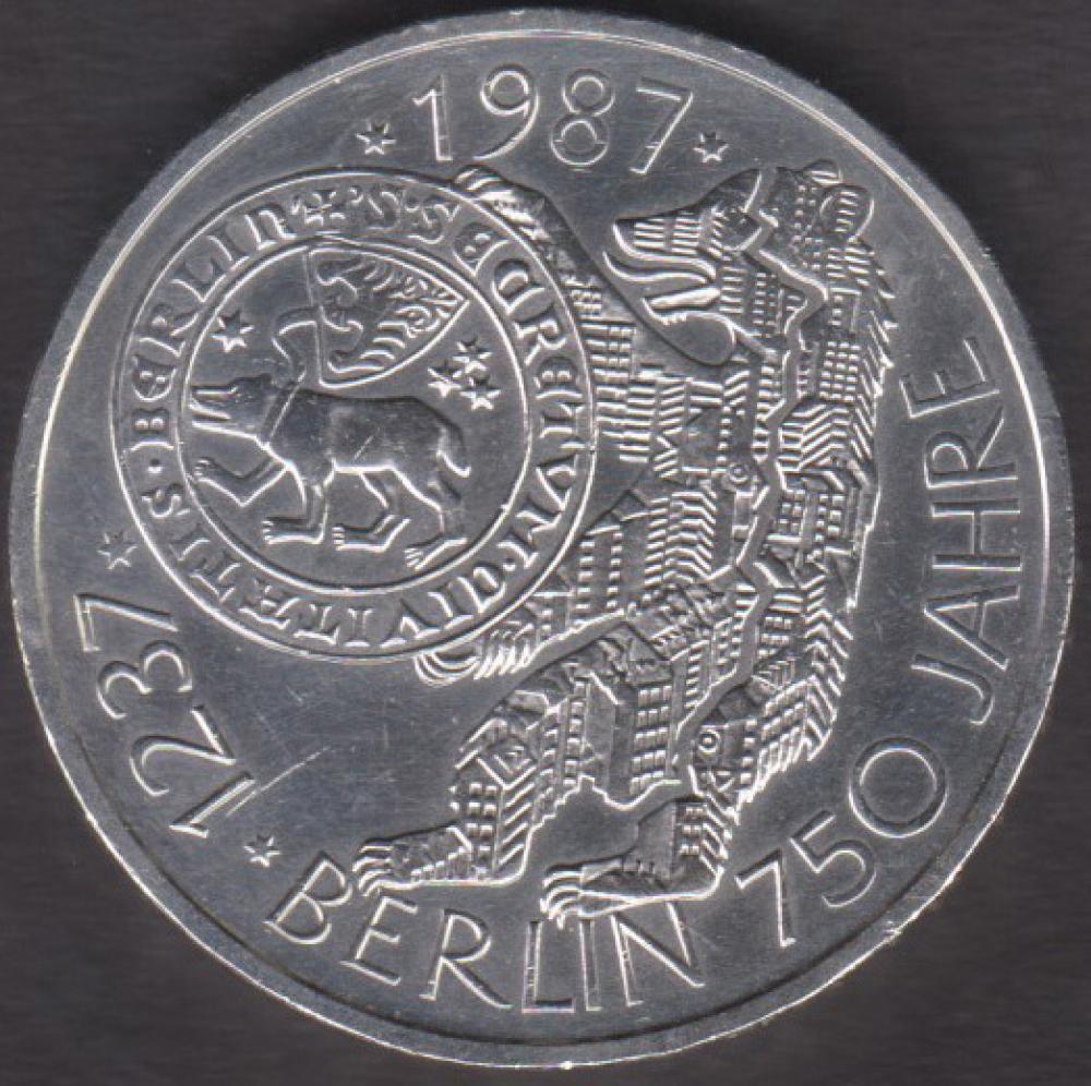 10 DM Münze Gedenkmünze 1987 „750 Jahre Berlin“