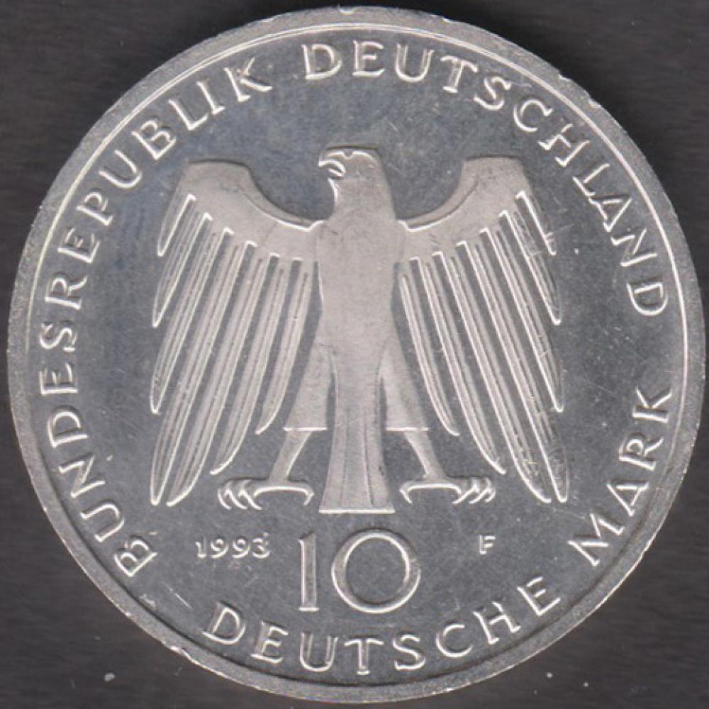 10 DM Münze Gedenkmünze 1993 „1000 Jahre Potsdam“