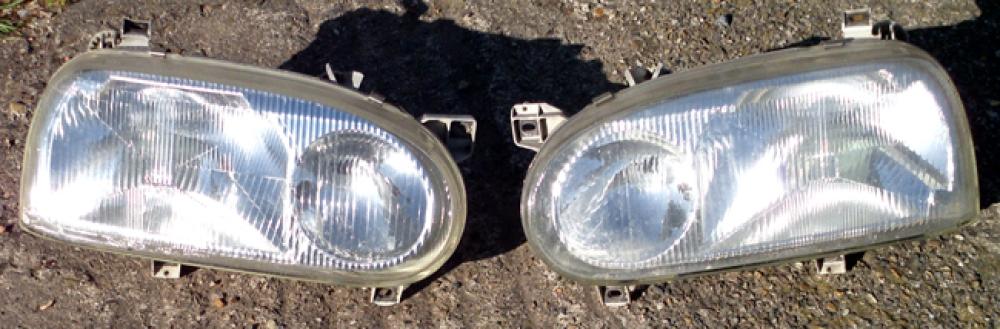 Golf III Scheinwerfer rechts und links mit Scheinwerferhöhenverstellung Top Zustand Gebraucht