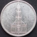 5 Reichsmark 1934 Deutsches Reich "Garnisonkirche Potsdam"