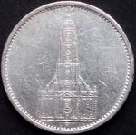 5 Reichsmark 1934 Deutsches Reich "Garnisonkirche Potsdam"