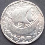 50 Escudos Münze 1998 Portugal
