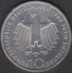 10 DM Münze Gedenkmünze 1989 "2000 Jahre Bonn“
