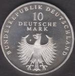 10 DM Münze Gedenkmünze 1988 "50 Jahre Deutsche Mark“