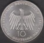 10 DM Münze Sondermünze 1991 "Brandenburger Tor"