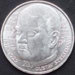 5 DM Münze Gedenkmünze 1978 "100. Geburtstag von Gustav Stresemann"
