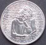 5 DM Münze Gedenkmünze 1980 "750. Todestag des Minnesängers Walther von der Vogelweide"