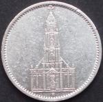 5 Reichsmark 1935 Deutsches Reich "Potsdamer Garnisonkirche"